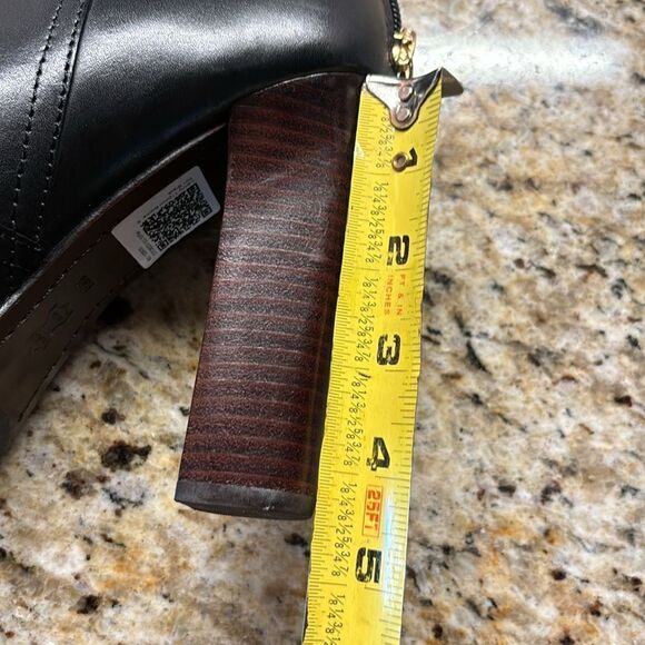 Tory Burch Lanny 110mm Bootie Black Leather Ankle boots - Picture 11 of 17